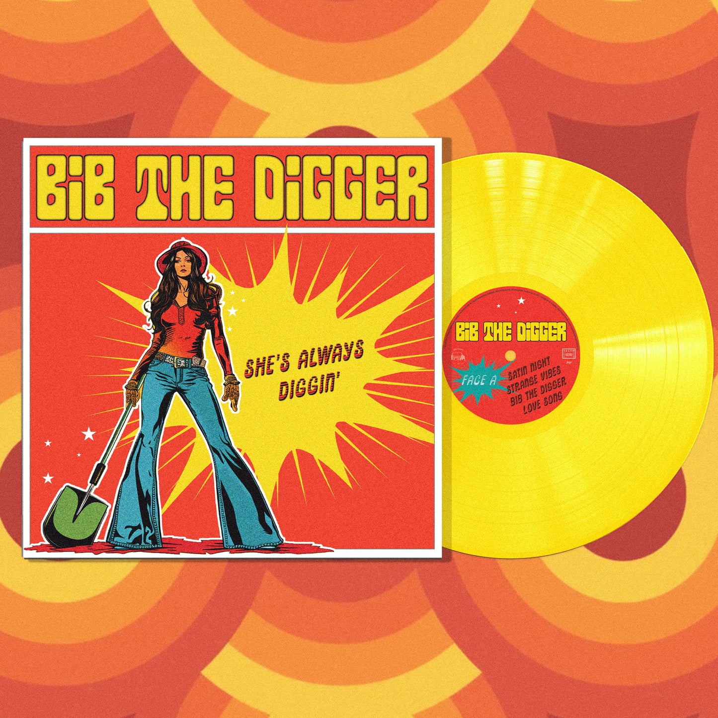 ALBUM VINYLE // BIB THE DIGGER (2025)